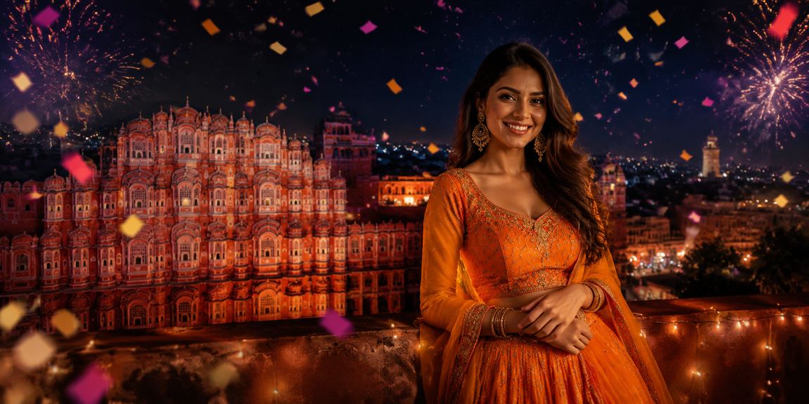 India casino entertainment scene Jaipur Hawa Mahal